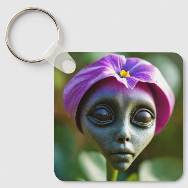 Nyckelkedjekvadrat Nyckelring (Framsida)