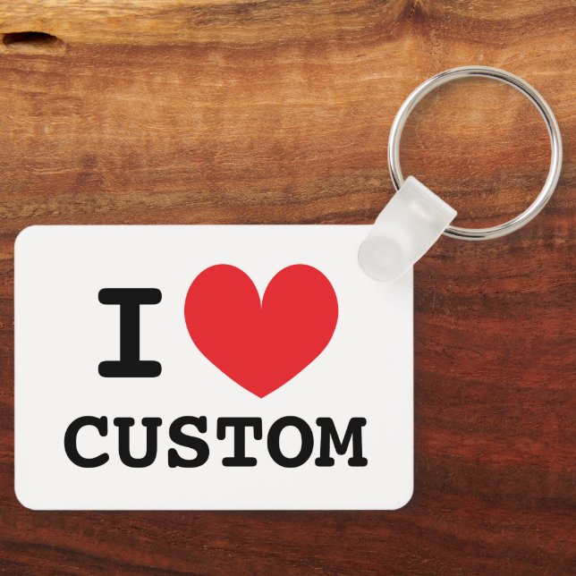 Nyckelkedjemall i metall nyckelring (Framsida)