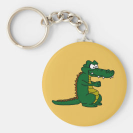 Nyckelkedjor för anpassningsbar av krokodildesign nyckelring