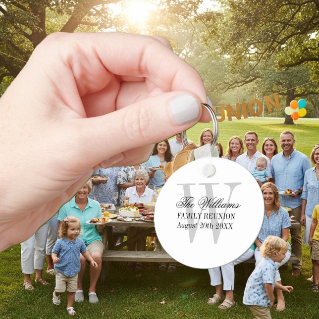 Nyckelkedjor för familjeåterförening med anpassat  nyckelring (family reunion keychain)