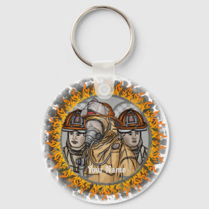 Nyckelkedjor för Firefighter Team Nyckelring