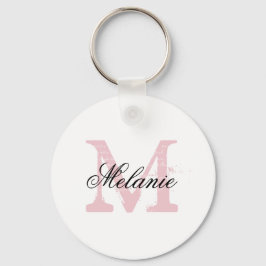 Nyckelkedjor i brev i personlig med monogram namn nyckelring