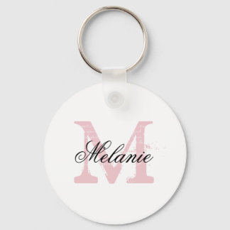 Nyckelkedjor i brev i personlig med monogram namn nyckelring