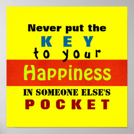 NYCKELN ~ 12x12 Affisch (Canvas alternativ)