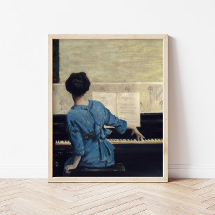 Nyckelnoten   William Merritt Chase Poster