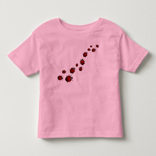 Nyckelpiga Baby Shirts Nyckelpiga Baby Klänning An Tee Shirt (Framsida)