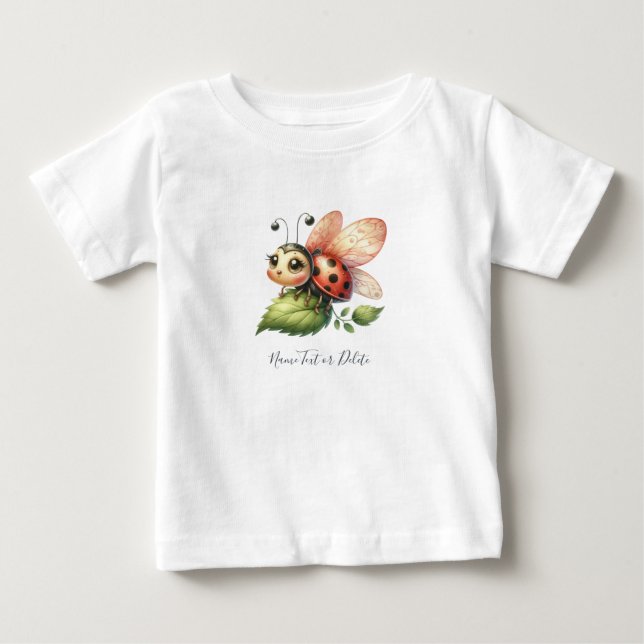 Nyckelpiga Baby T-Shirt (Framsida)