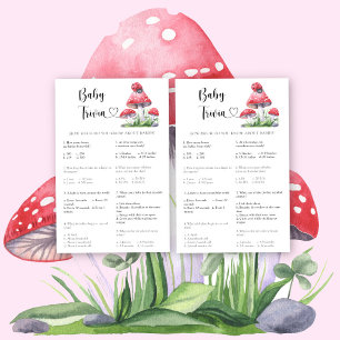 Nyckelpiga - Baby Trivia Baby Shower Lek