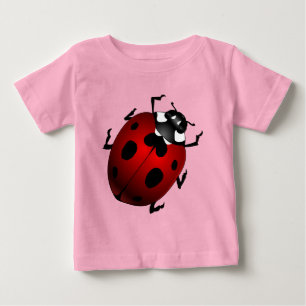 Nyckelpiga Baby Tröja Söt Nyckelpiga Baby T-shirts
