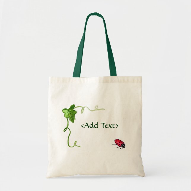 Nyckelpiga Bag Tygkasse (Framsidan)