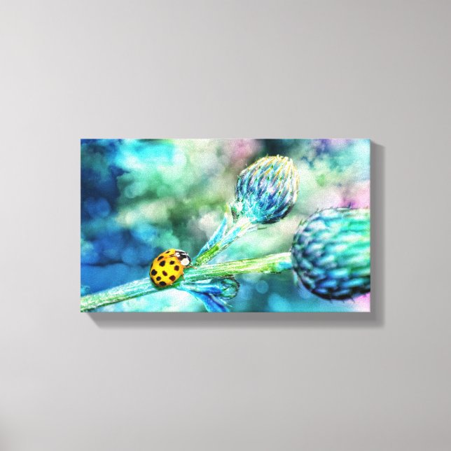 nyckelpiga canvastryck (Framsida)