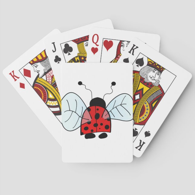 Nyckelpiga Casinokort (Baksidan)