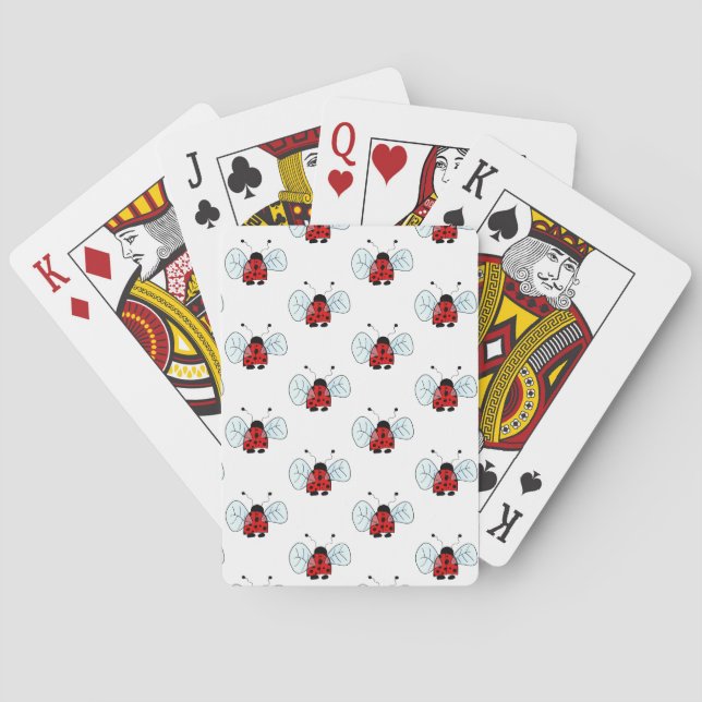 Nyckelpiga Casinokort (Baksidan)