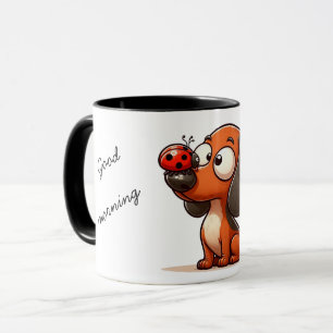 Nyckelpiga Dachshund Mugg