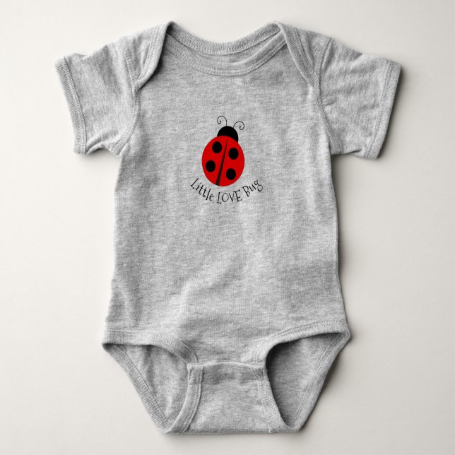 Nyckelpiga Design Baby Body T Shirt (Framsida)
