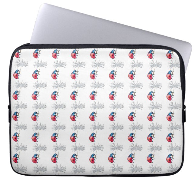 Nyckelpiga Electronics Bag Laptop Fodral (Framsidan)