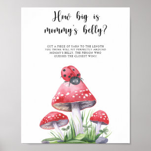 Nyckelpiga - hur stor är mammans mage spel poster