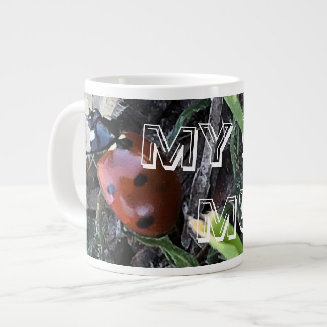 Nyckelpiga Jumbo Mugg (Framsida vänster)