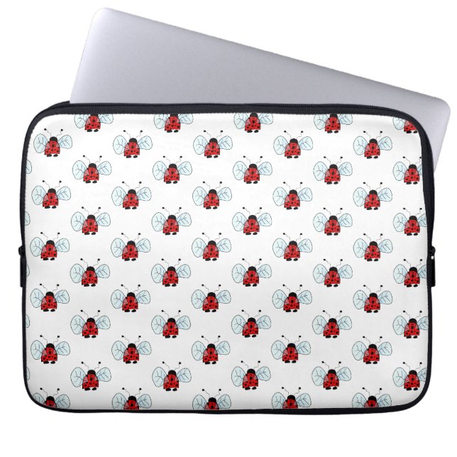 Nyckelpiga Laptop Fodral (Framsidan)