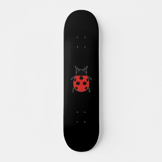 NYCKELPIGA MINI SKATEBOARD BRÄDA 18,5 CM (Framsida)