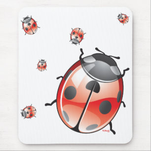 Nyckelpiga Mousepad Musmatta