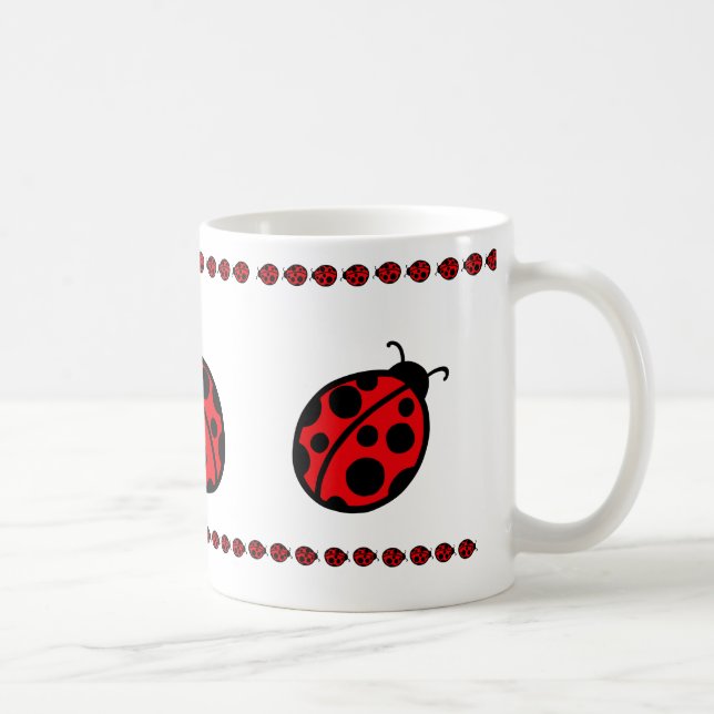 Nyckelpiga-mugg Kaffemugg (Höger)