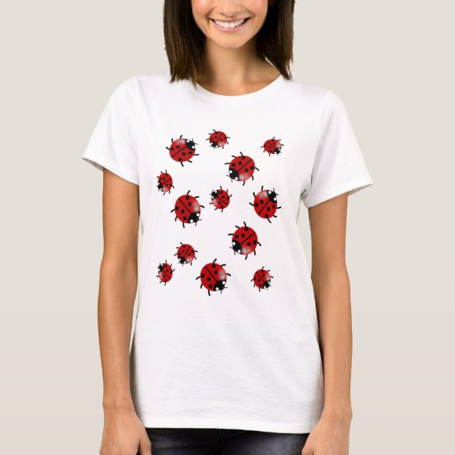 Nyckelpiga nyckelpigakaskad tee (Framsida)