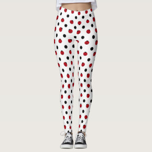 Nyckelpiga och polka dots leggings