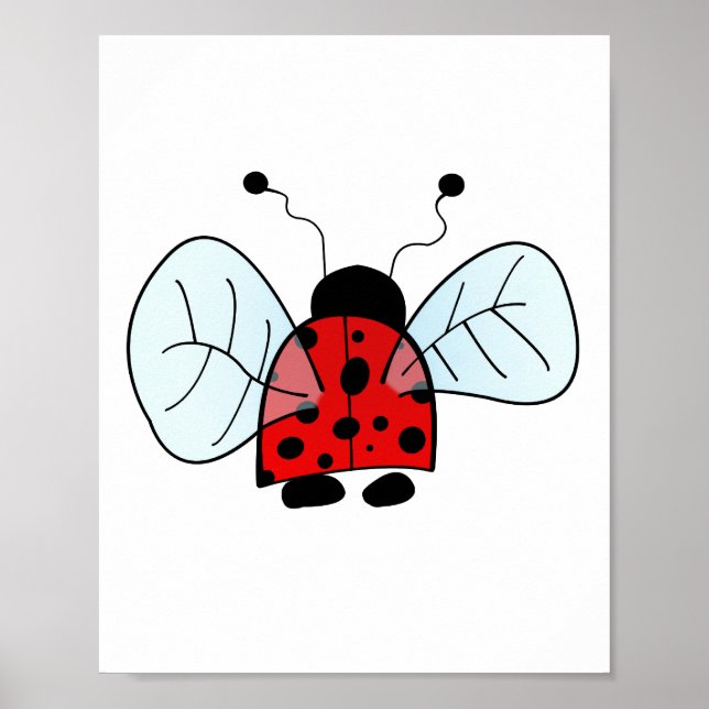Nyckelpiga Poster (Framsidan)