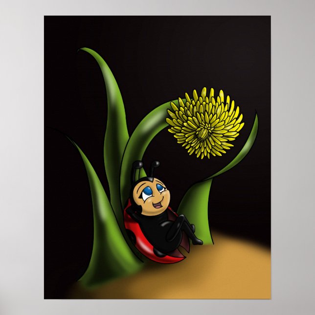 Nyckelpiga Poster (Framsidan)