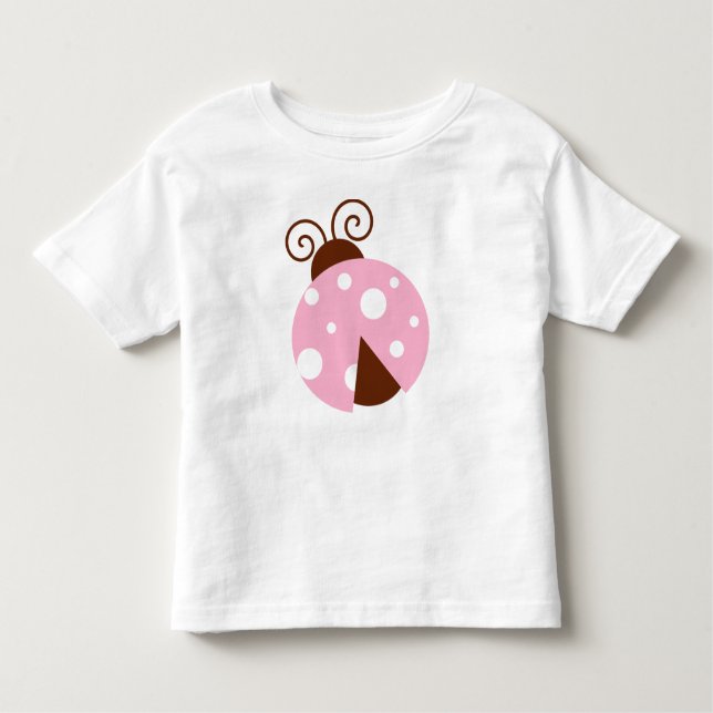 Nyckelpiga, Söt Nyckelpiga, Rosa Nyckelpiga, Gulli T Shirt (Framsida)