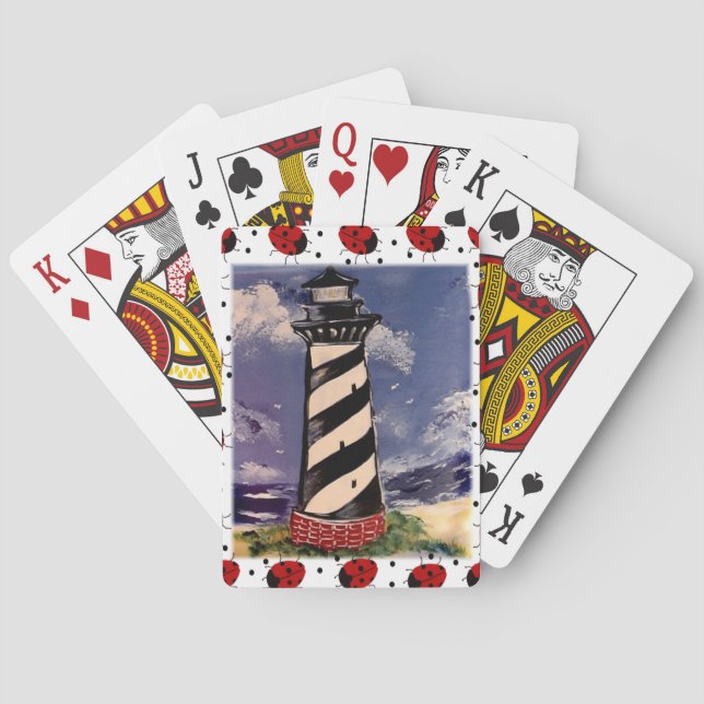 Nyckelpiga Spel Kort (Baksidan)