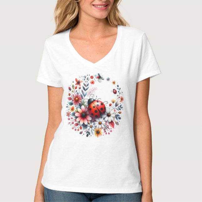 Nyckelpiga  t shirt (Framsida)