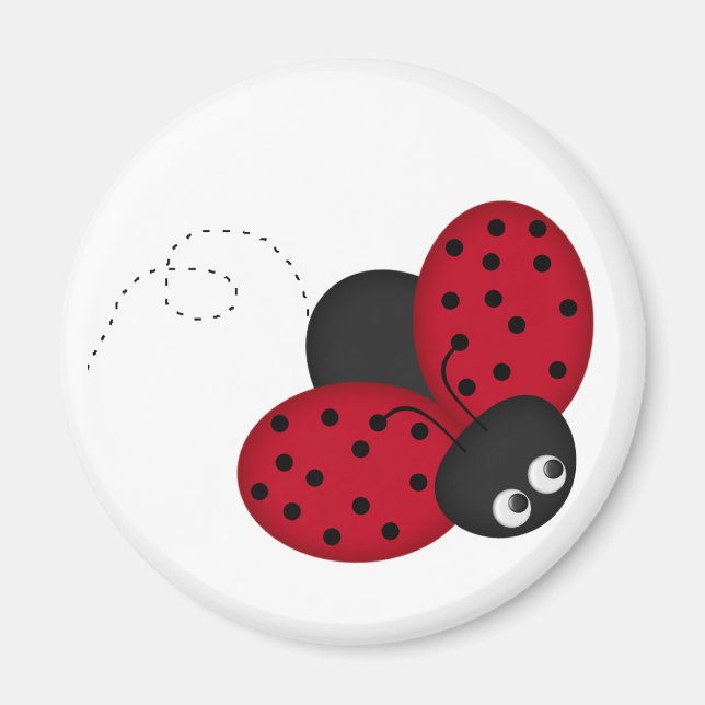 Nyckelpiga Tur magnet (Framsidan)