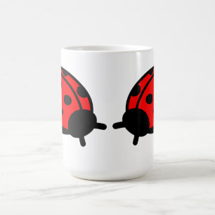 Nyckelpiga White Mugg