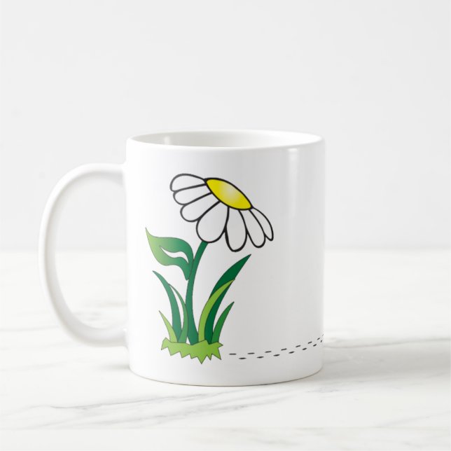 Nyckelpigadaisymugg Kaffemugg (Vänster)