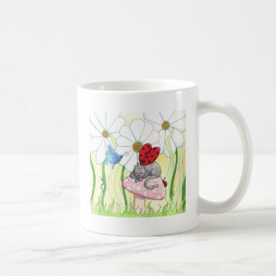 Nyckelpigafekatt Kaffemugg