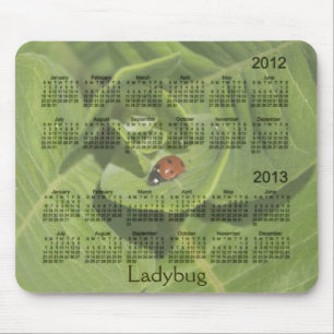 Nyckelpigakalender 2012-2013 Mousepad Musmatta