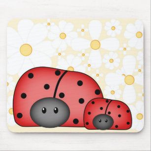 Nyckelpigakärlek Mousepad Musmatta