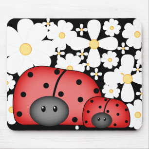 Nyckelpigakärlek Mousepad Musmatta