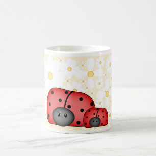 Nyckelpigakärlekmugg Kaffemugg