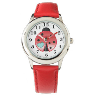 Nyckelpigaklocka Armbandsur