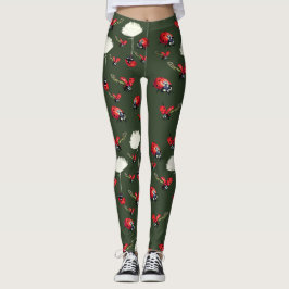 Nyckelpigakrypdamasker Leggings