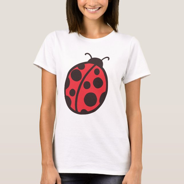 Nyckelpigan topp tee shirt (Framsida)