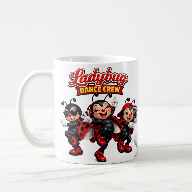 Nyckelpigans Danslag Kaffemugg (Vänster)
