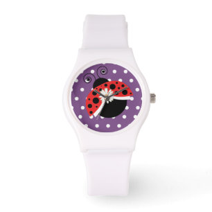 Nyckelpigapolkaen pricker armbandsur
