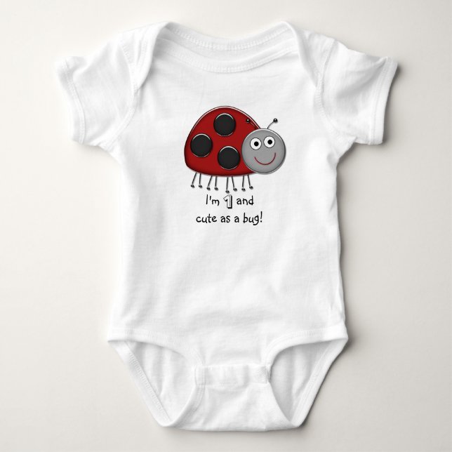 Nyckelpigas Babyt-shirts Tröja (Framsida)