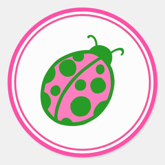 Nyckelpigas klistermärken (Framsida)