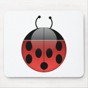 Nyckelpigaserie 1 Mousepad Musmatta