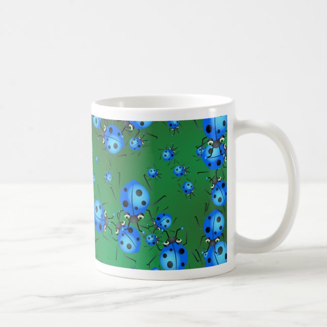 Nyckelpigatapet Kaffemugg (Höger)